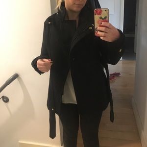 Rachel Roy Black Wool Jacket